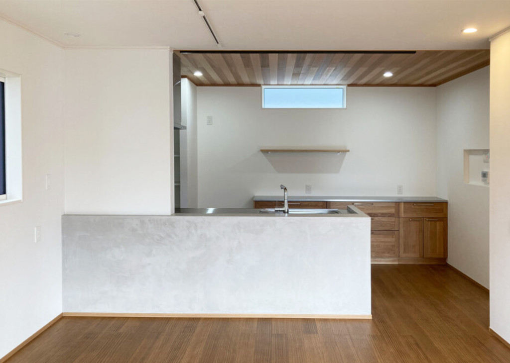 【注文住宅】リビングから映える!最新キッチン施工事例のご紹介